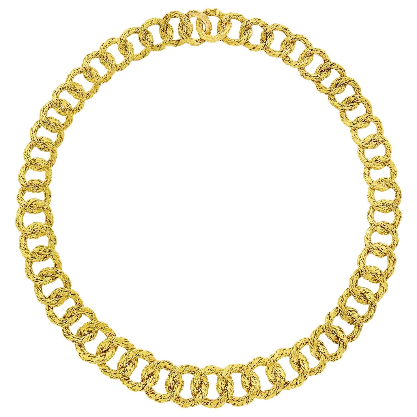 Herthtmes Paris Vintage 18k Yellow Gold Necklace