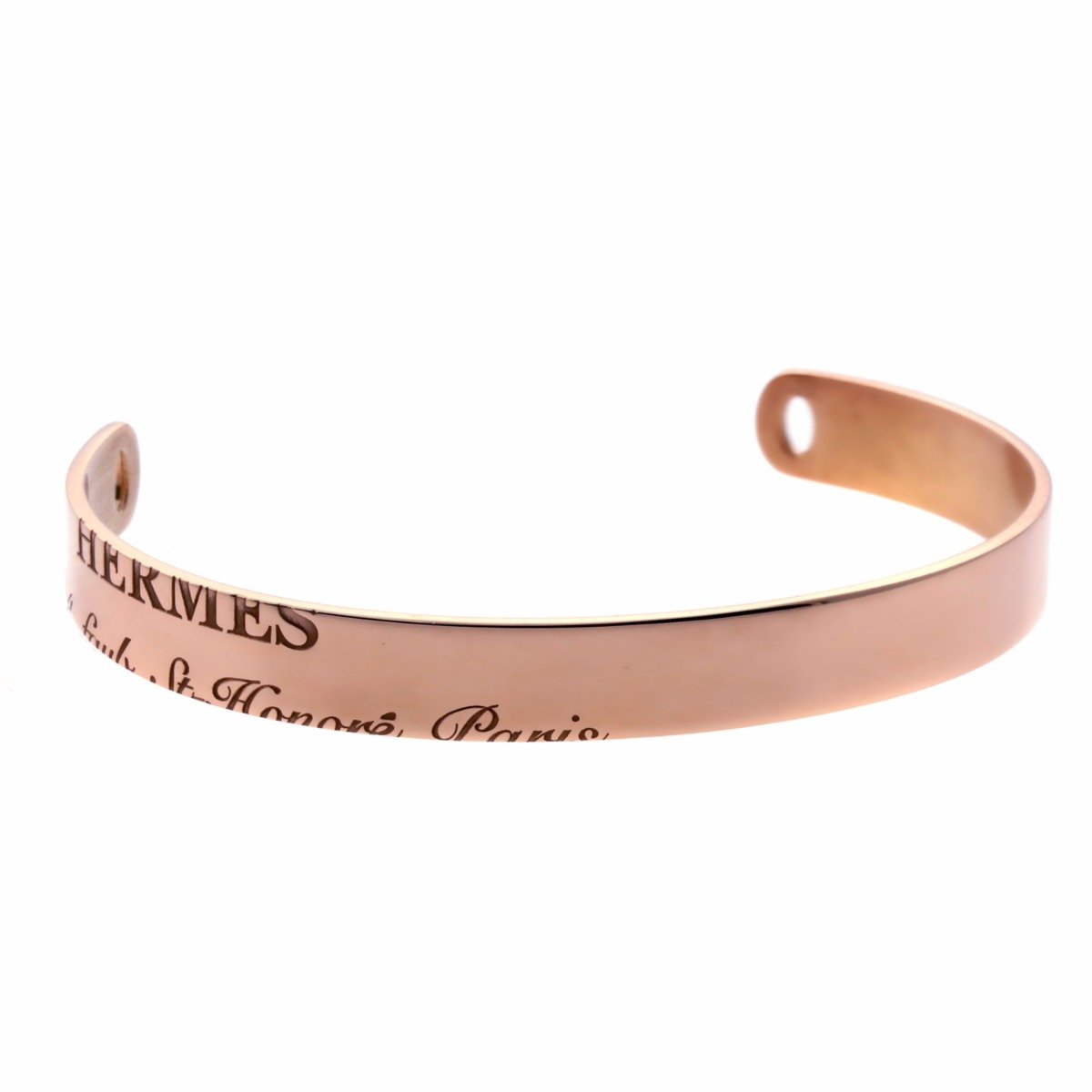 Herthtmes Rose Gold Bangle Bracelet