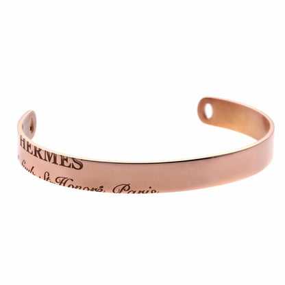 Herthtmes Rose Gold Bangle Bracelet