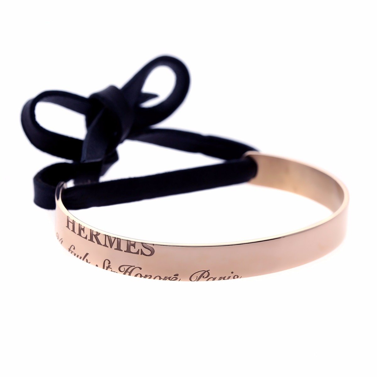 Herthtmes Rose Gold Bangle Bracelet