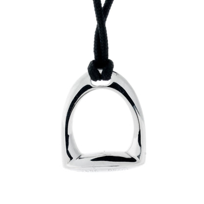 Herthtmes Stirrup White Gold Necklace