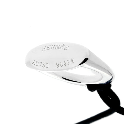 Herthtmes Stirrup White Gold Necklace