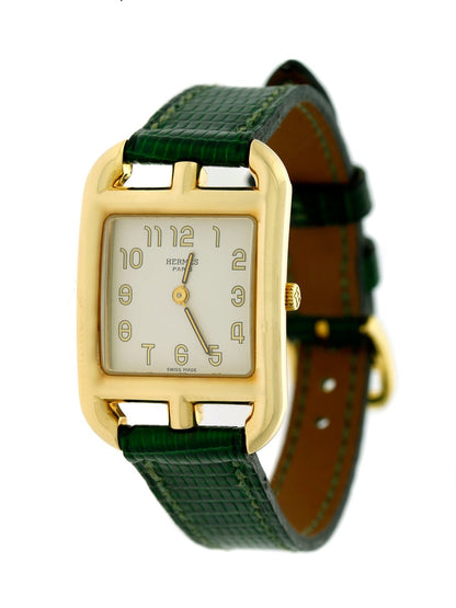 Herthtmes Yellow Gold Cape Cod Wristwatch