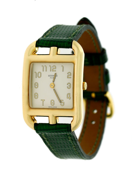 Herthtmes Yellow Gold Cape Cod Wristwatch