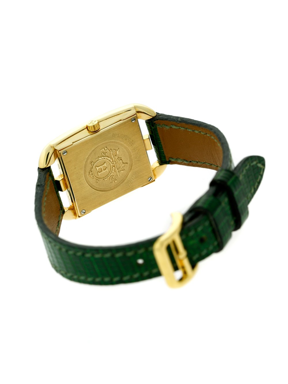 Herthtmes Yellow Gold Cape Cod Wristwatch
