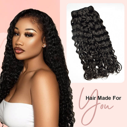 #1B Italian Curly 10A Hair Weave Bundles Human Hair 100% Quality Virgin Human Hair None Chemical Bundles CVOHAIR