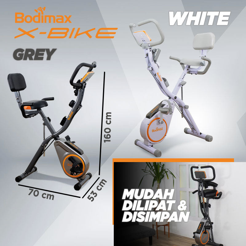 Sepeda Statis BODIMAX X-BIKE WHITE