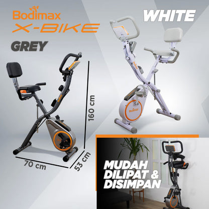 Sepeda Statis BODIMAX X-BIKE WHITE