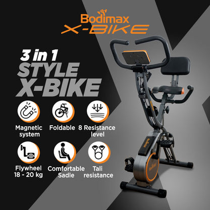 Sepeda Statis BODIMAX X-BIKE WHITE