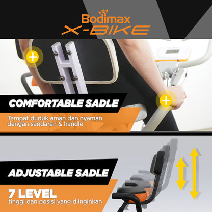 Sepeda Statis BODIMAX X-BIKE WHITE