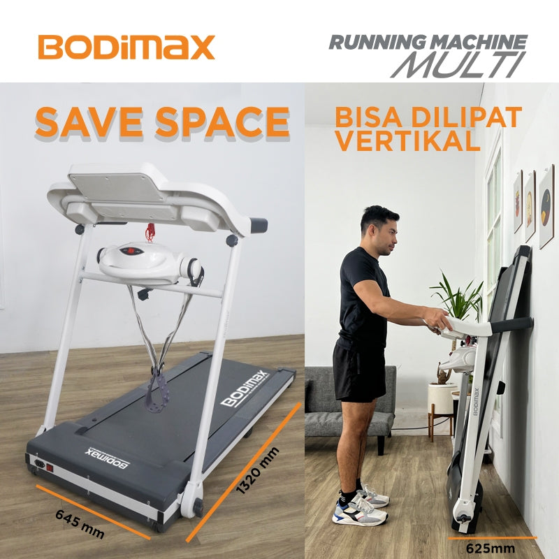 BODIMAX RUNNING MACHINE MULTI