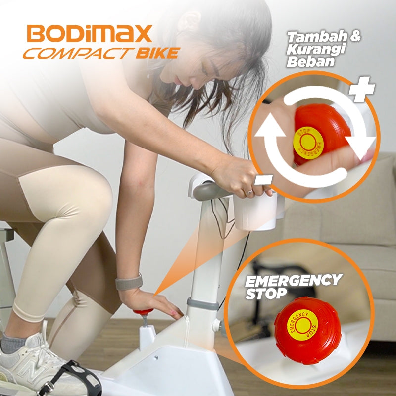 SEPEDA STATIS BODIMAX COMPACT BIKE