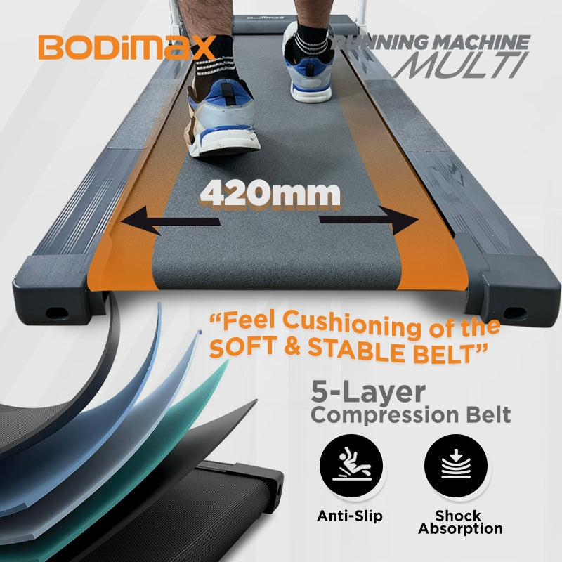 BODIMAX RUNNING MACHINE MULTI