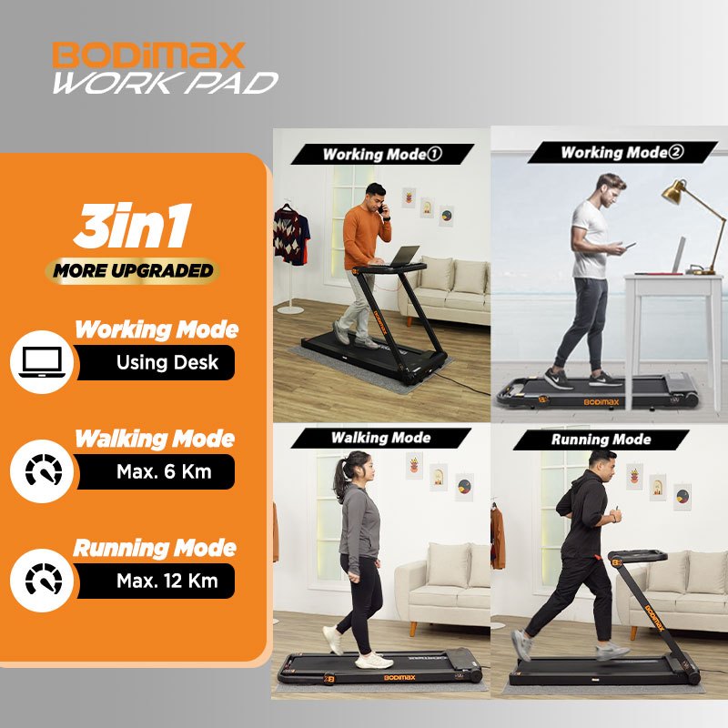 TREADMILL BODIMAX RUNNING PAD WORK PAD