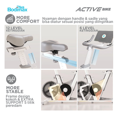SEPEDA STATIS BODIMAX ACTIVE BIKE