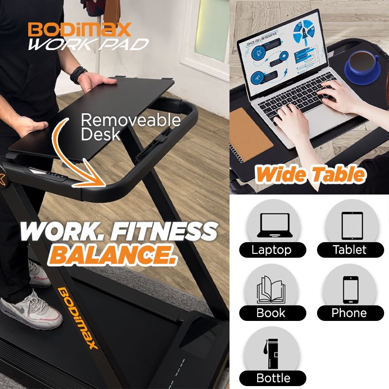 TREADMILL BODIMAX RUNNING PAD WORK PAD