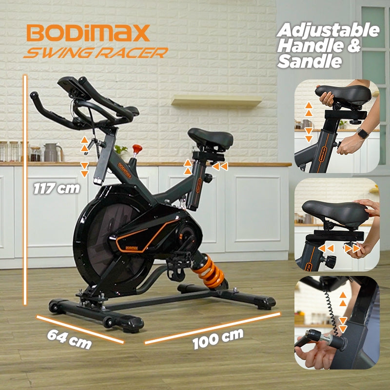 SEPEDA STATIS BODIMAX SWING RACER