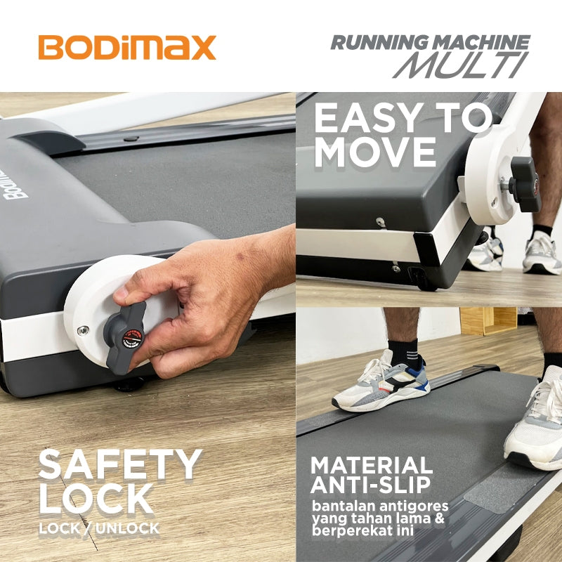 BODIMAX RUNNING MACHINE MULTI