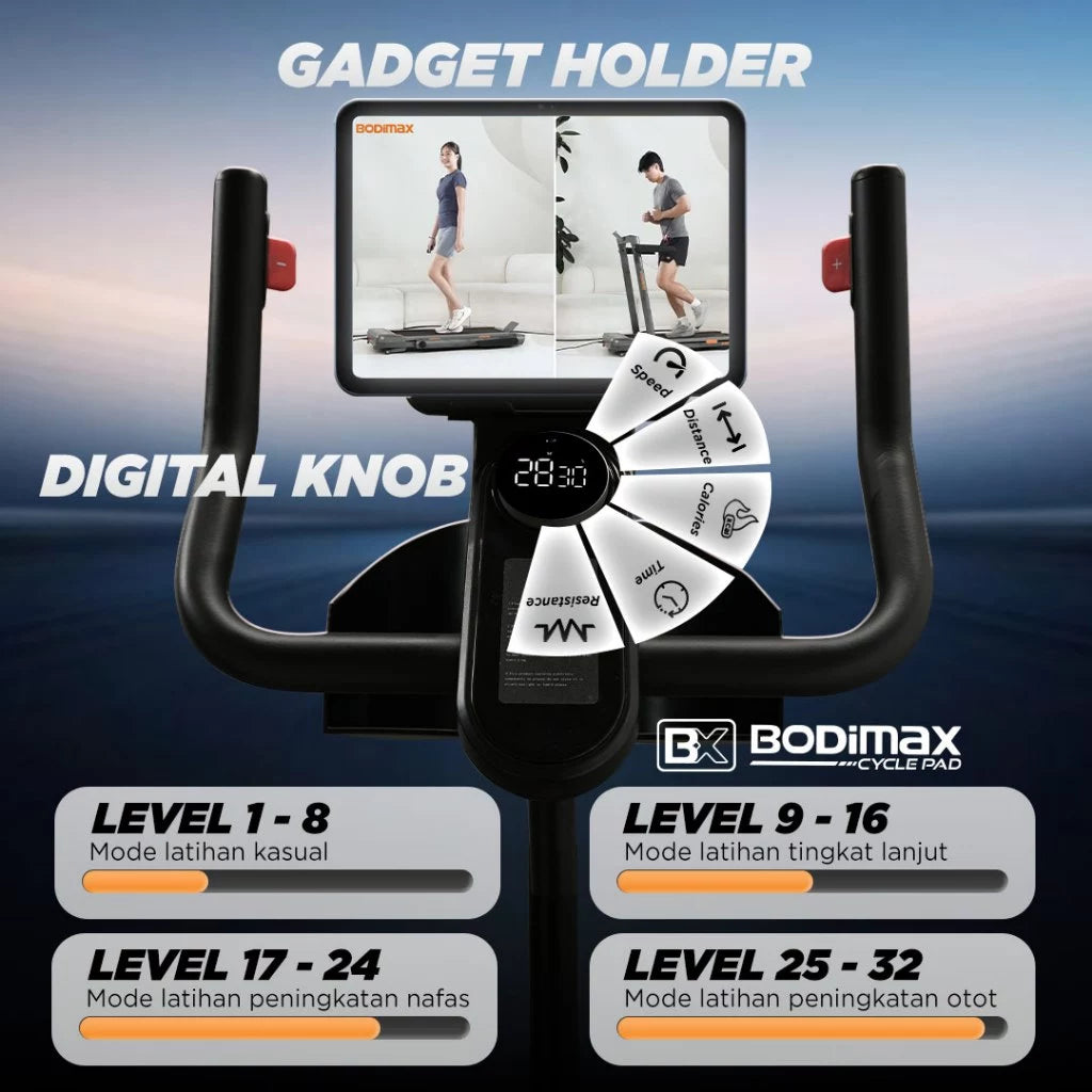 BODIMAX CYCLE PAD GREY