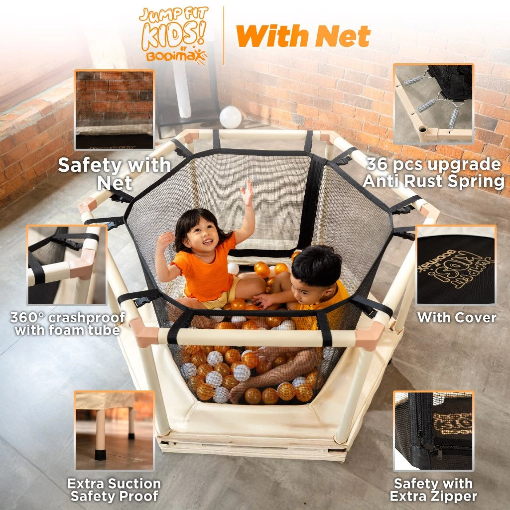 BODIMAX JUMP FIT KIDS WITH NET