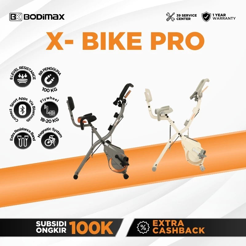 BODIMAX X-BIKE PRO GREY
