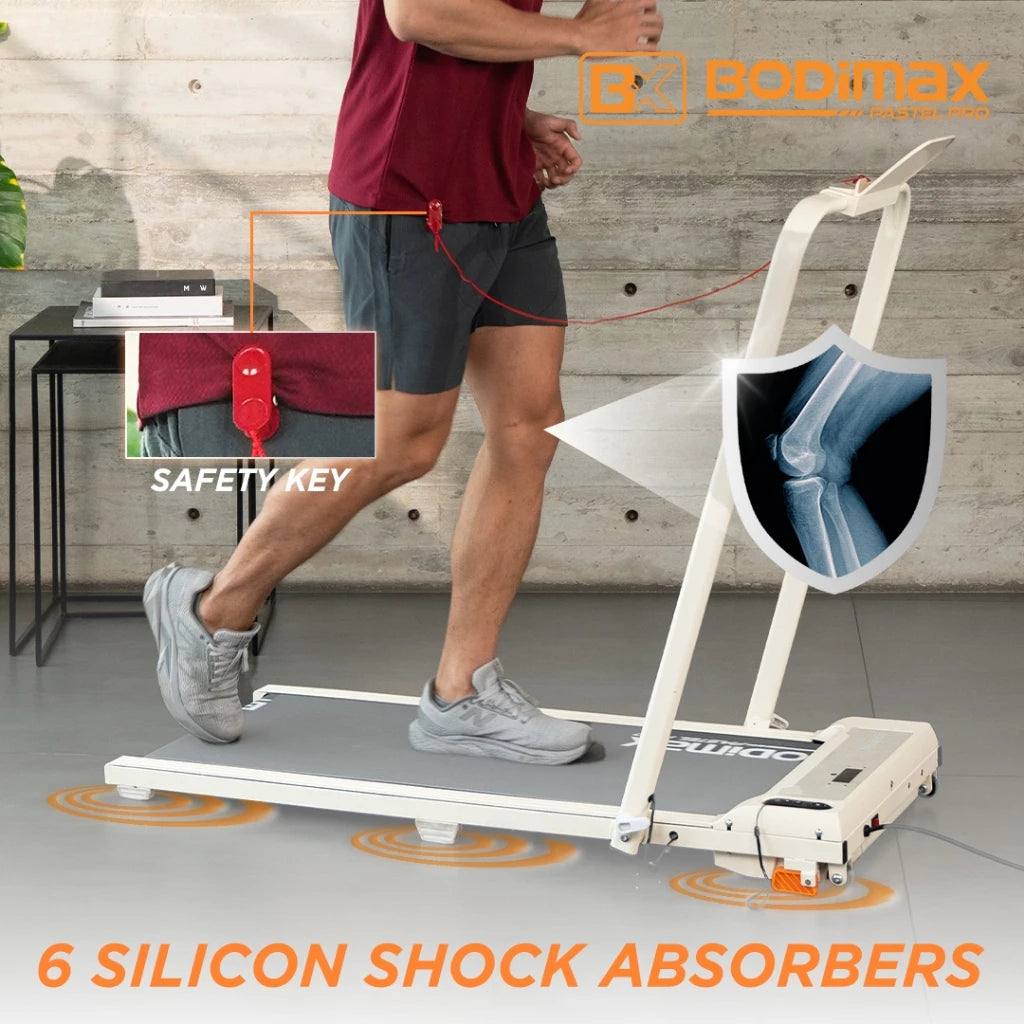 BODIMAX RUNNING PAD PASTEL PRO BLUSH PINK