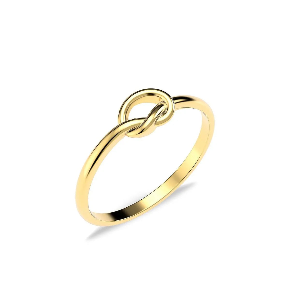 Knot Ring Sterling Silver Everyday Basic Jewelry