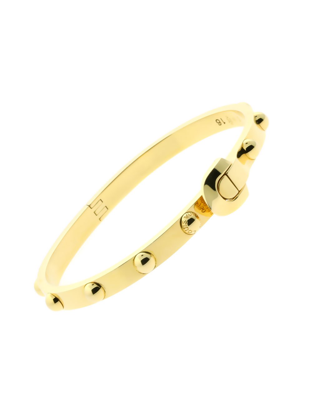 Lothtuis Vuithttton Clous Gold Bangle