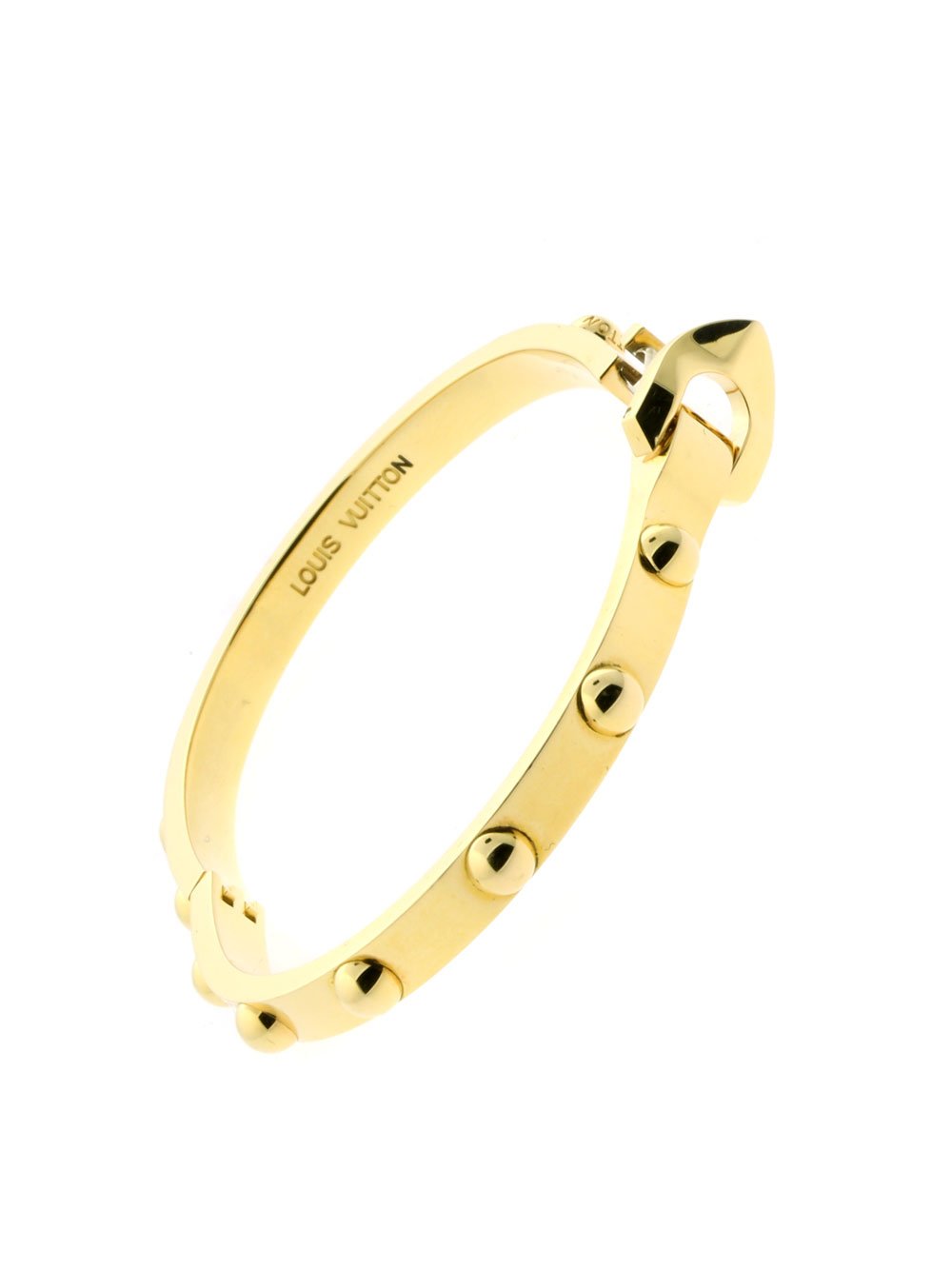 Lothtuis Vuithttton Clous Gold Bangle
