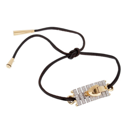 Lothtuis Vuithttton 18k White & Yellow Gold Diamond Convertible Necklace Bracelet