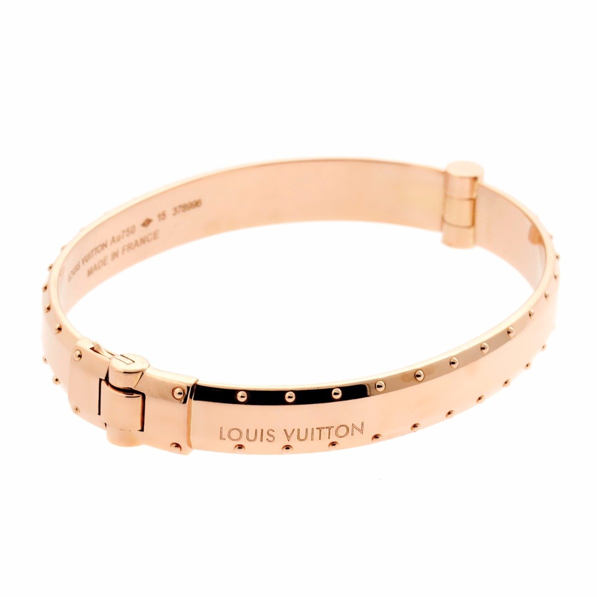 Lothtuis Vuithttton Emprise Rose Gold Bangle Bracelet