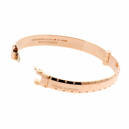 Lothtuis Vuithttton Emprise Rose Gold Bangle Bracelet