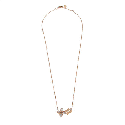 Lothtuis Vuithttton Idylle Star Blossom Necklace 18k Pink Gold and Diamonds