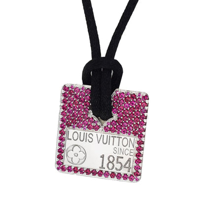 Lothtuis Vuithttton Pink Sapphire Limited Edition Necklace