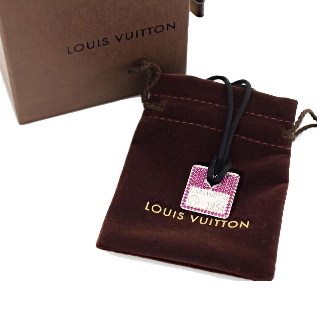 Lothtuis Vuithttton Pink Sapphire Limited Edition Necklace