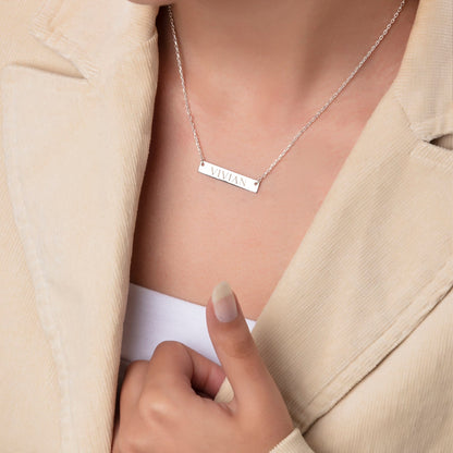 Engraved Jewelry for Moms Personalized Necklace Gift