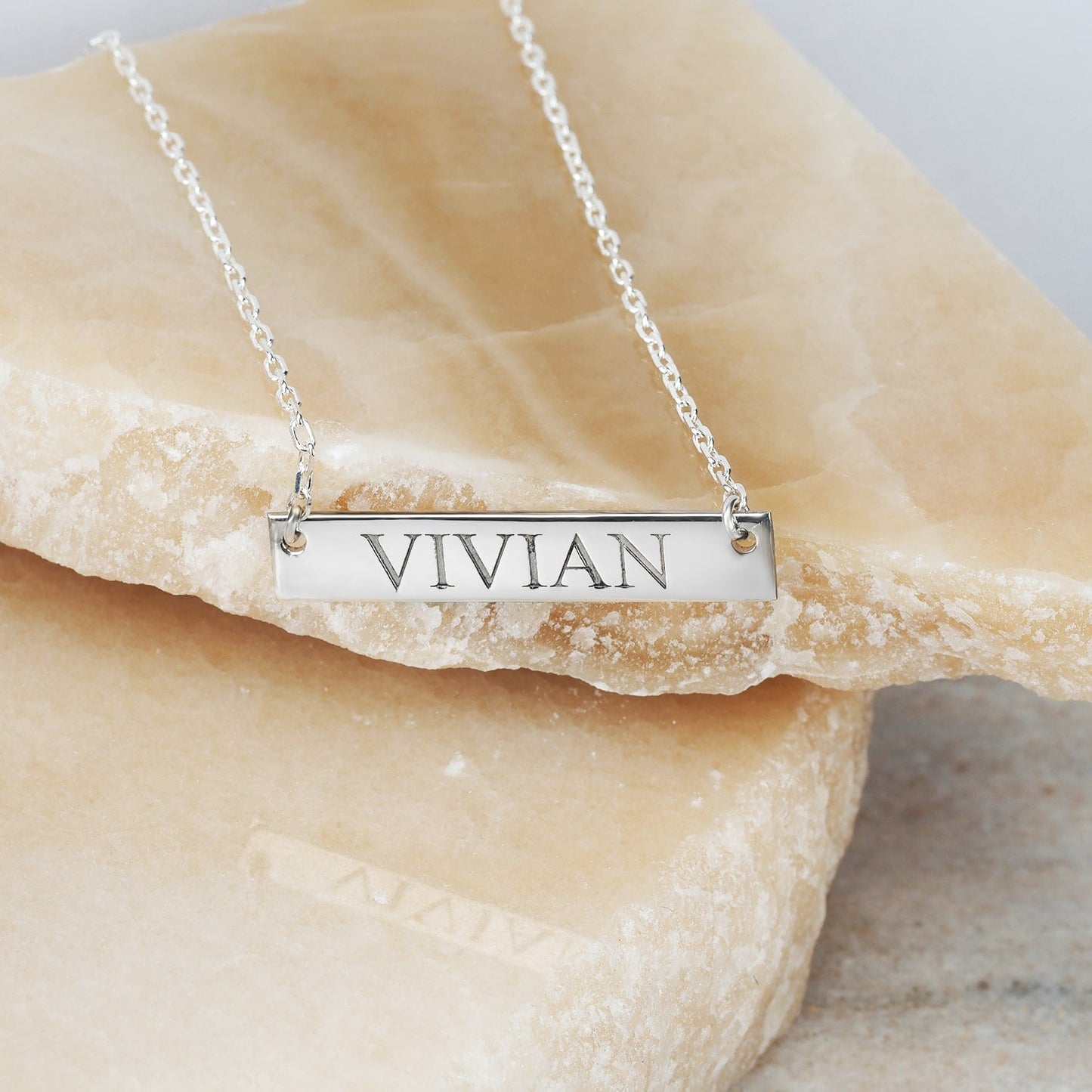 Engraved Jewelry for Moms Personalized Necklace Gift