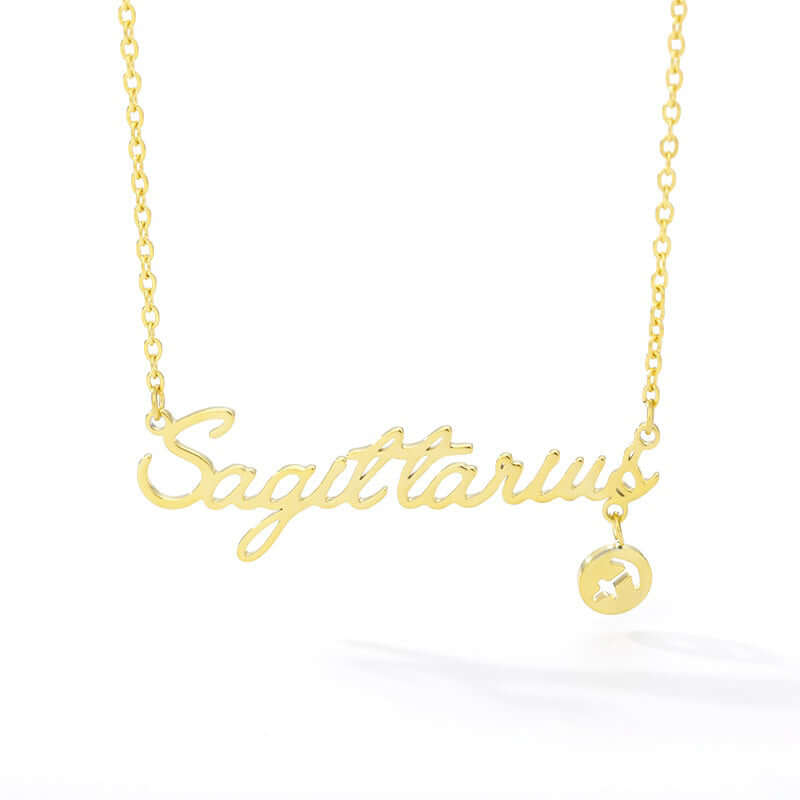 Zodiac Necklaces Gold Vermeil Horoscope Jewelry for Girls
