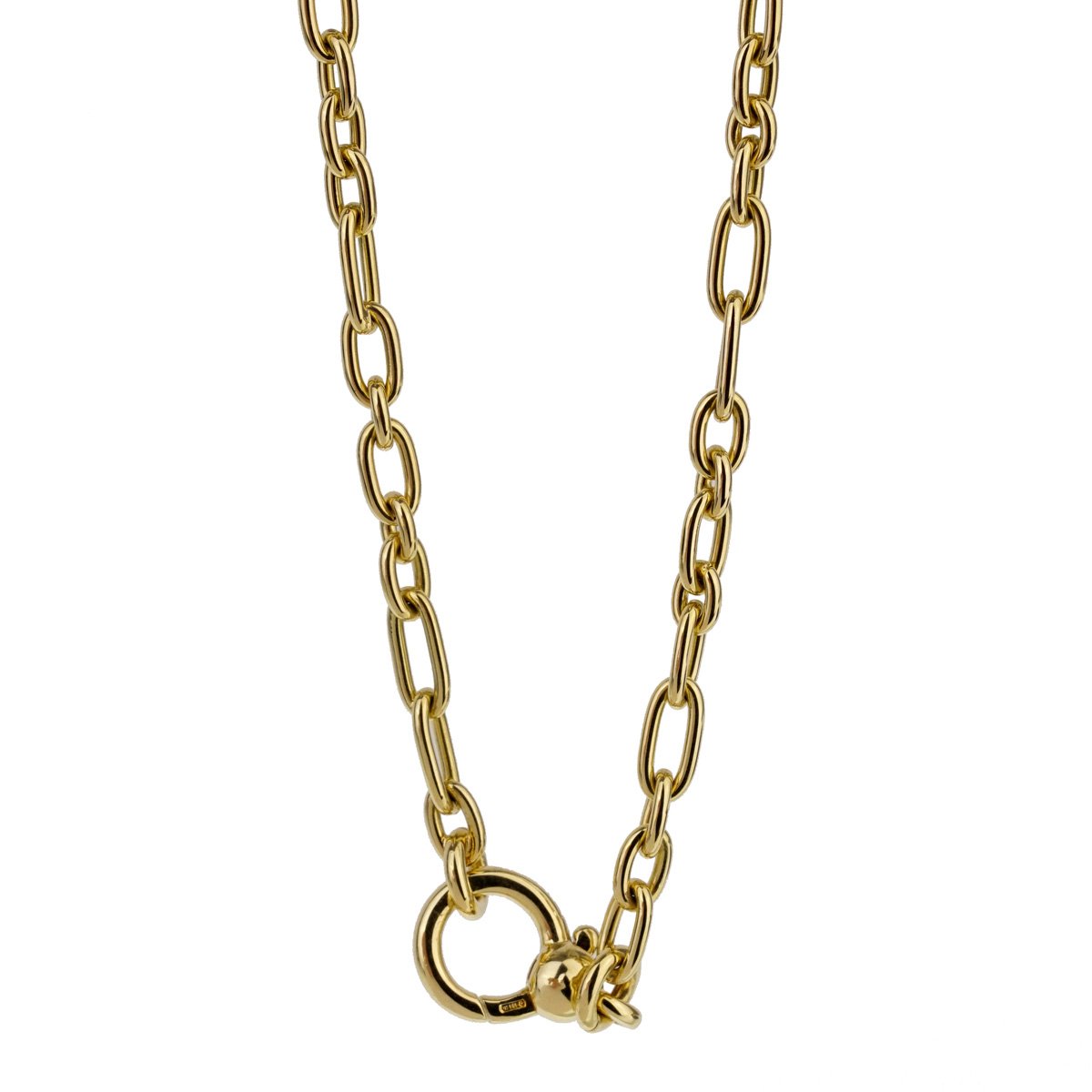 Pothtmellato Gold Link Necklace
