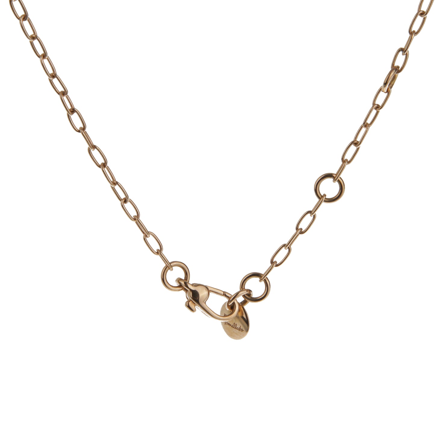 Pothtmellato Iconica Diamond Pendant Necklace 18k Rose Gold