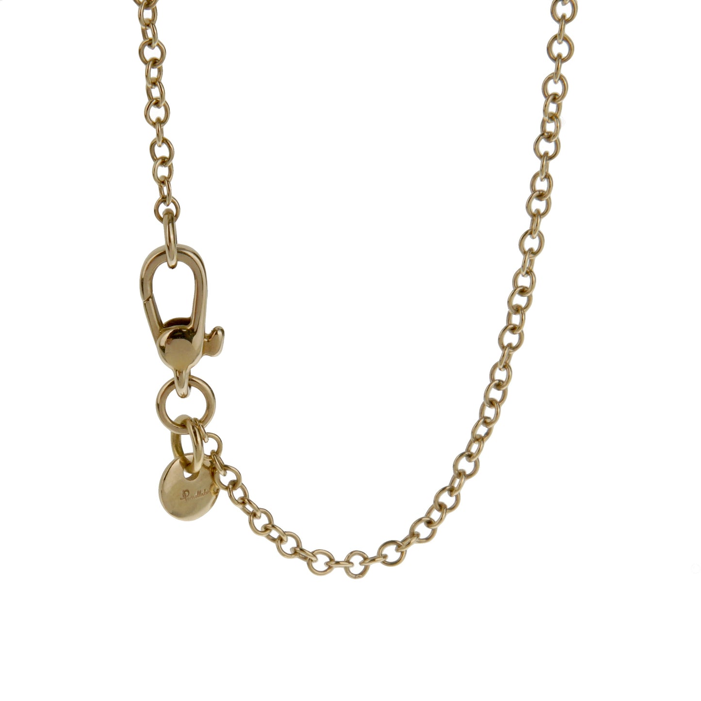 Pothtmellato Nudo Petit Diamond 18k Yellow Gold Pendant Necklace