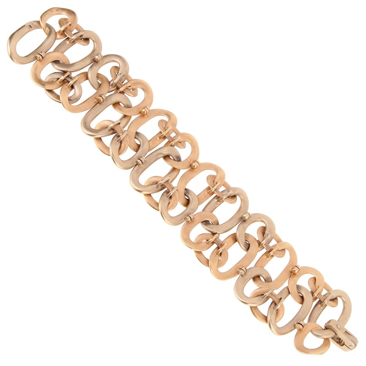 Pothtmellato Rose Gold Fancy Diamond Bracelet
