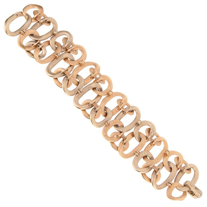 Pothtmellato Rose Gold Fancy Diamond Bracelet