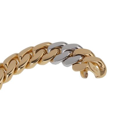 Pothtmellato Two Tone Cuban Link Bracelet