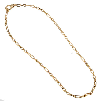 Pothtmellato Vintage Yellow Gold Chain Link Necklace
