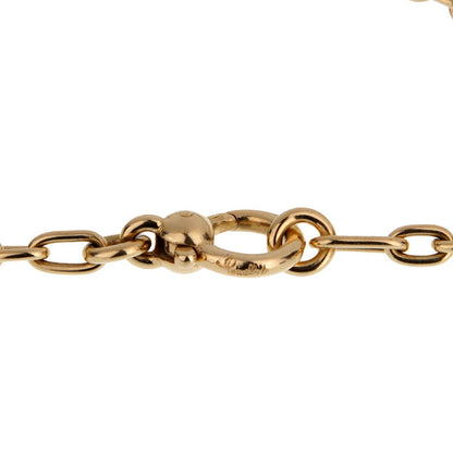 Pothtmellato Vintage Yellow Gold Chain Link Necklace