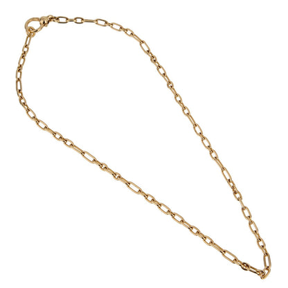 Pothtmellato Yellow Gold Chain Link Necklace