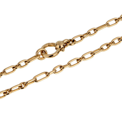 Pothtmellato Yellow Gold Chain Link Necklace