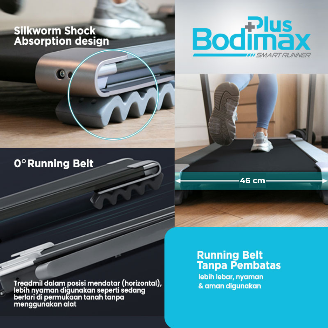 Treadmill Elektrik BODIMAX PLUS SMART RUNNER
