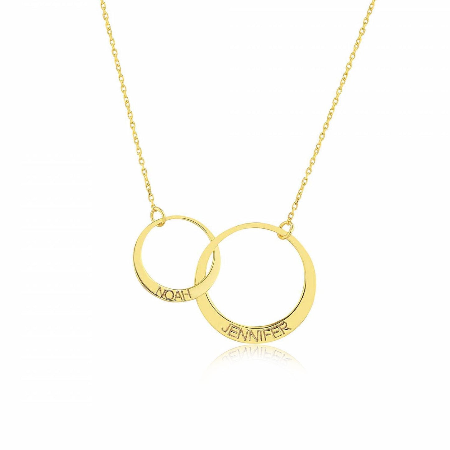 Sterling Silver Engraved Necklace for Mom Family Charm